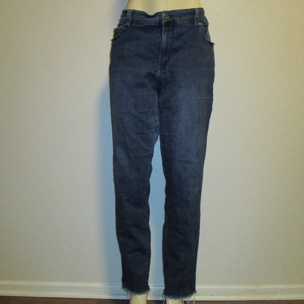 Celebrity Pink Blue Distressed Jeans 20 -- Final Price